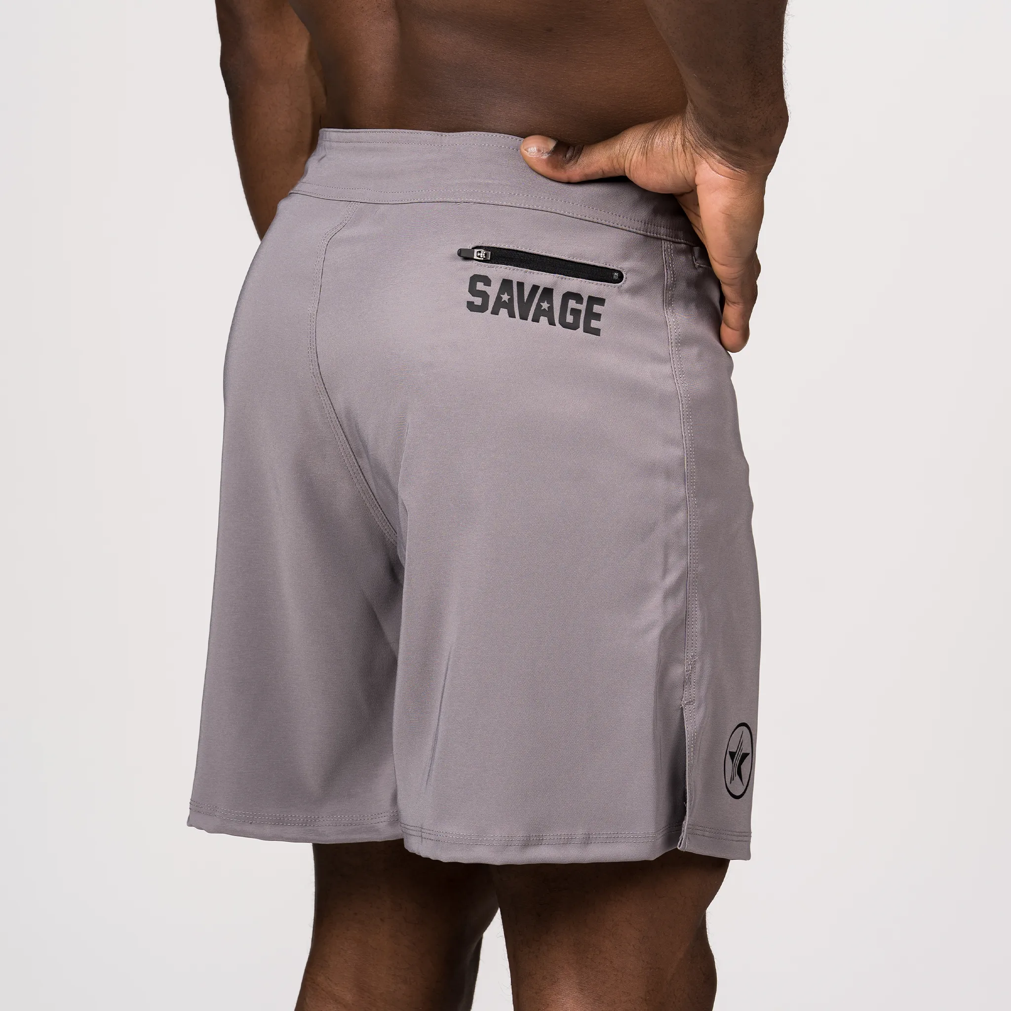 Men's Shorts - Melee Fight Shorts - Gray