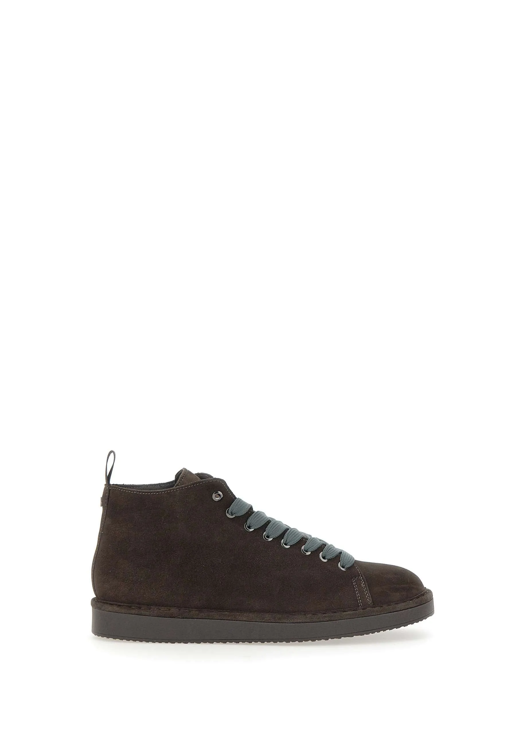 Men's Suede Ankle Boots in Dark Brown