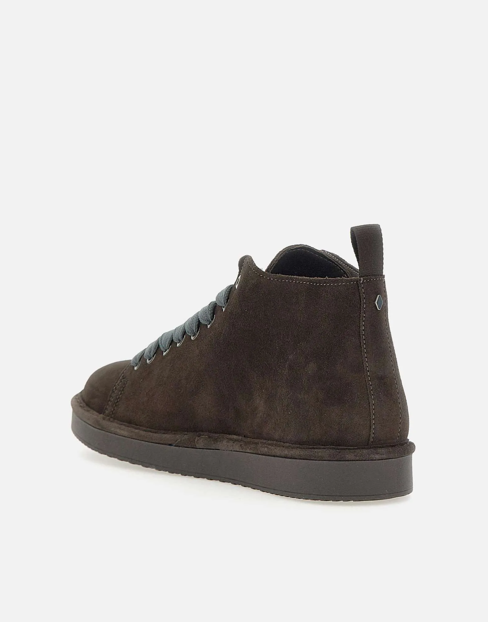 Men's Suede Ankle Boots in Dark Brown