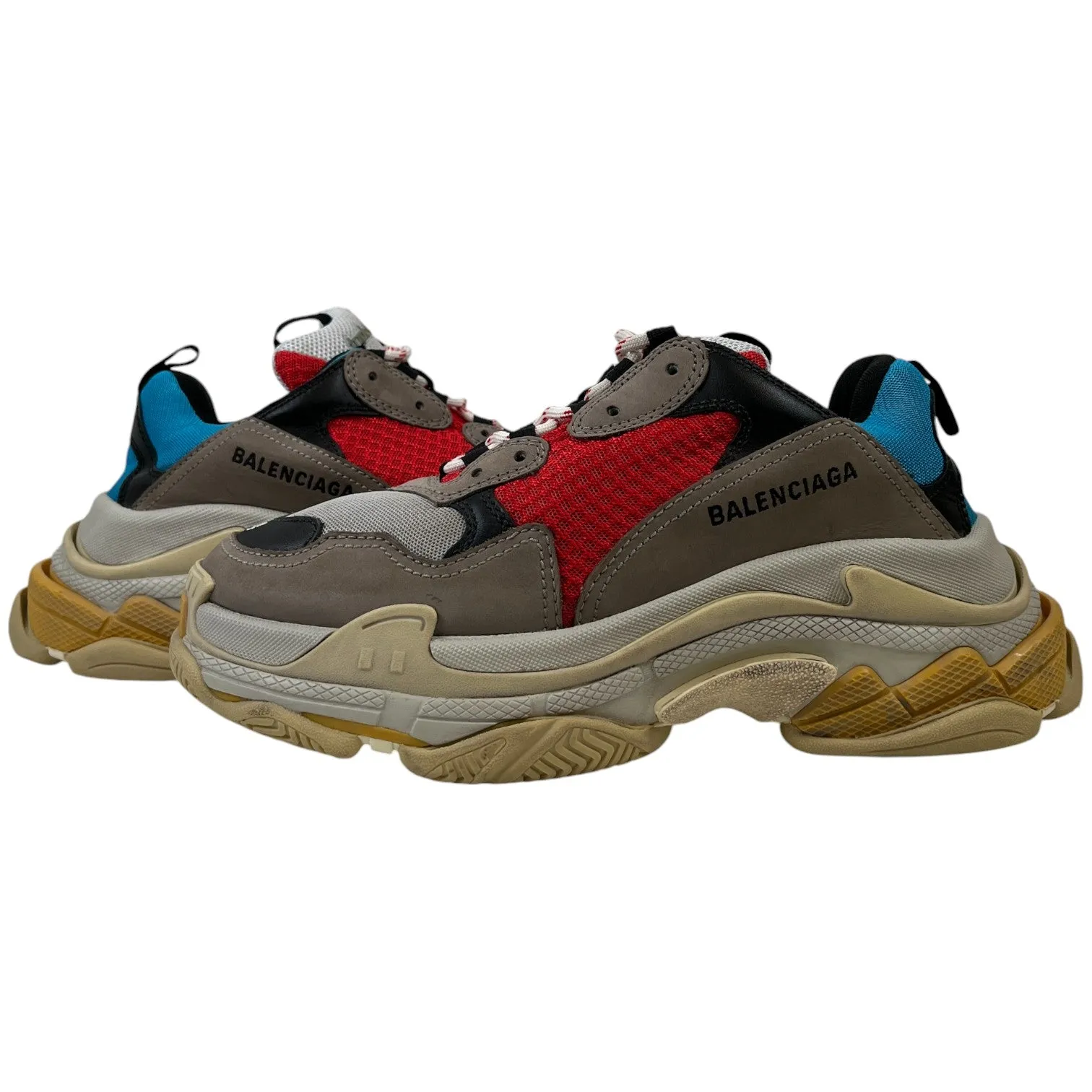 Men's Triple S Low Trainers Multi-Coloured Size EU 41 / UK 7