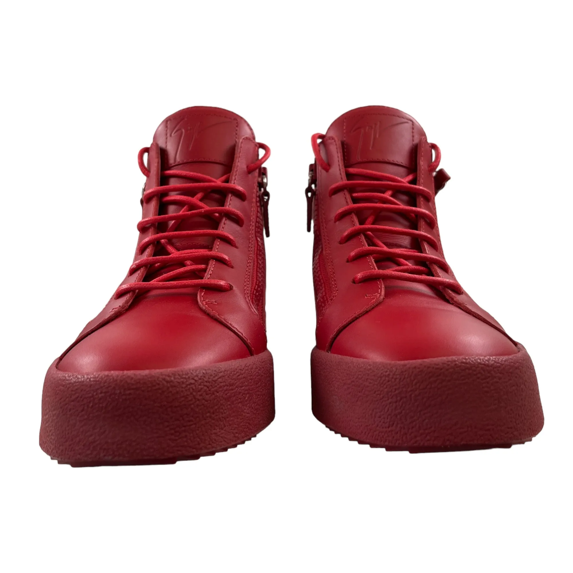 Men's Triple Wing High Trainers Red Size EU 39.5 / UK 5.5