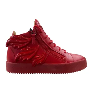 Men's Triple Wing High Trainers Red Size EU 39.5 / UK 5.5