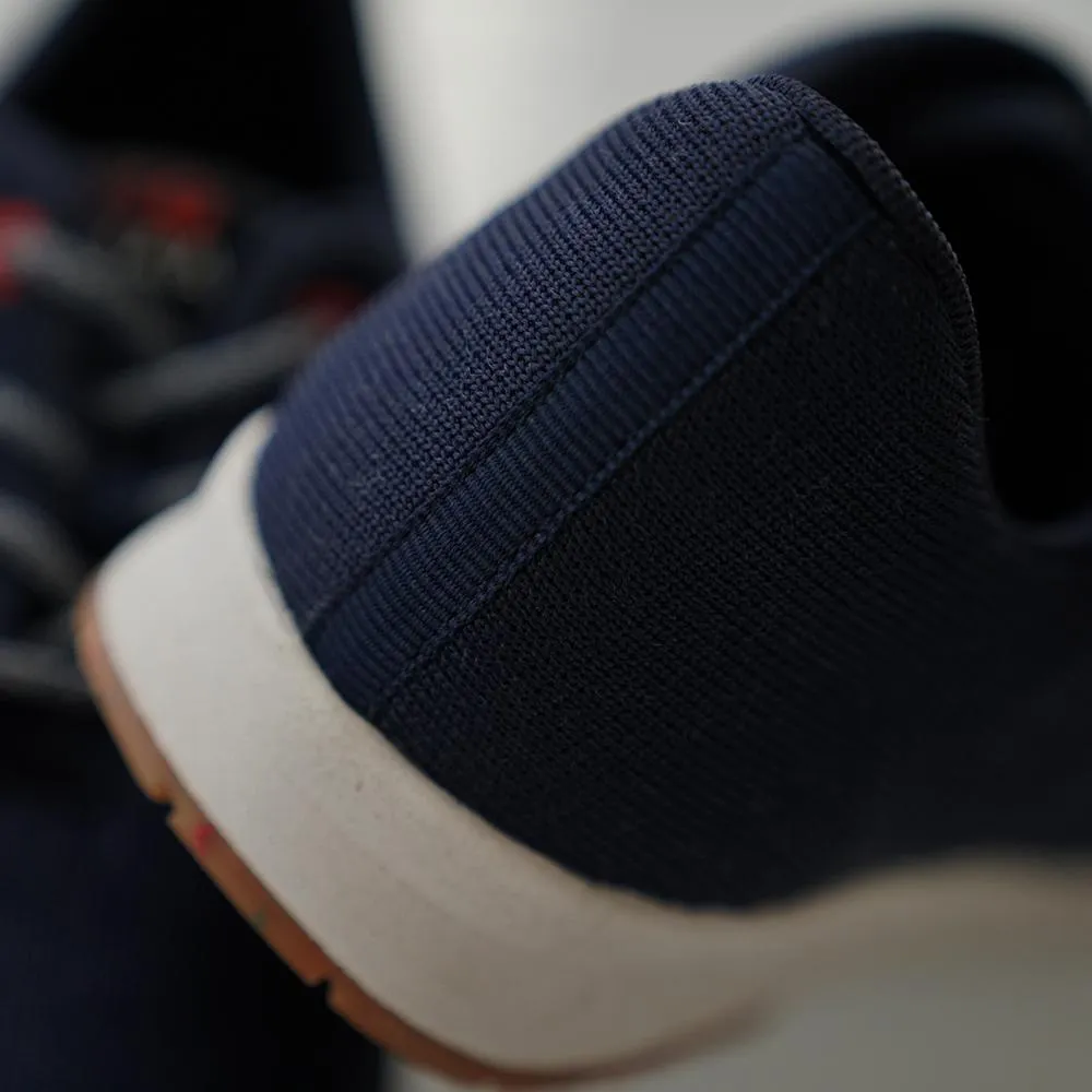 Merino Blend Trainers (Navy)