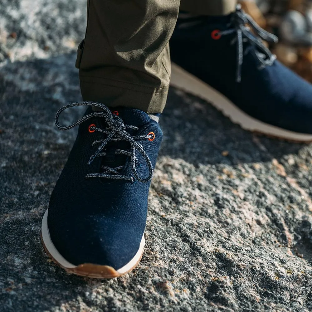 Merino Blend Trainers (Navy)