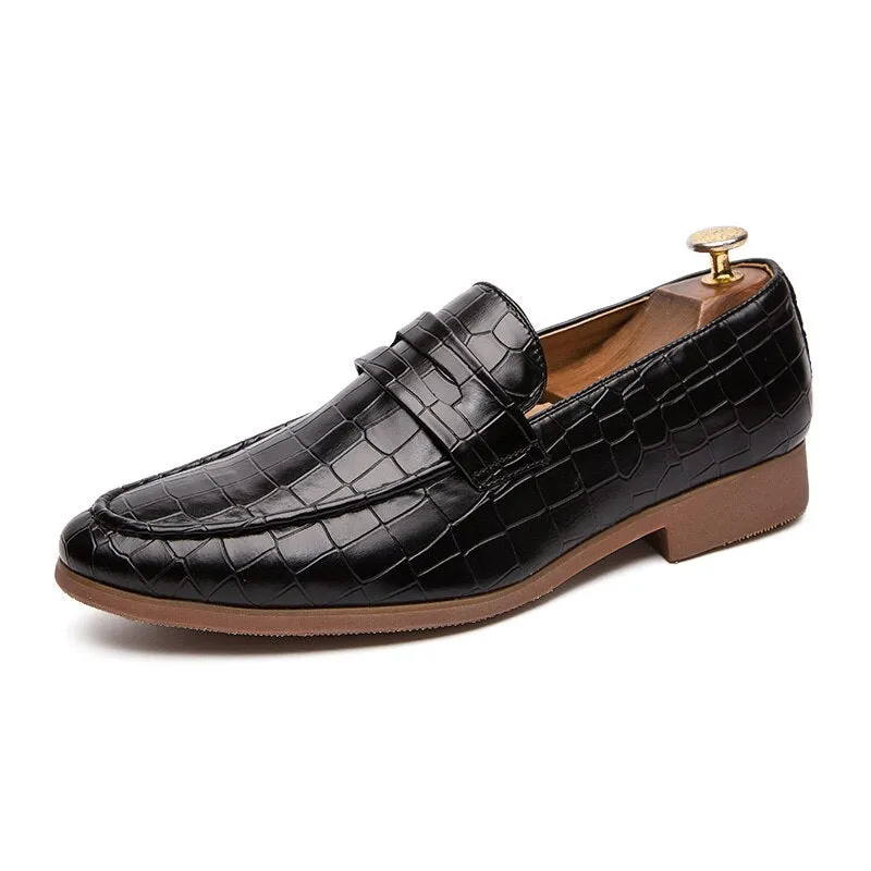 Misalwa 38-47 Summer Men Fashion Loafers British Gentleman Dress Formal PU Leather Shoes Pointed Toe Casual Mocasines Oxfords