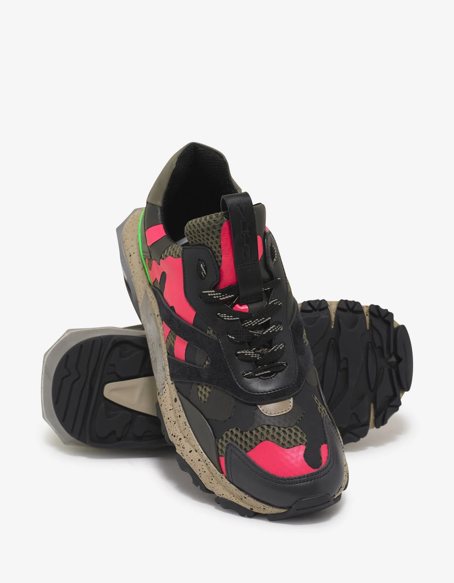 Multi Camo Bounce Trainers