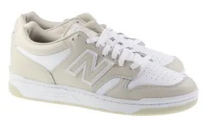 New Balance Trainers Mens 480 Low Leather Dark Mushroom