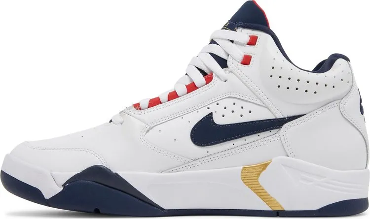 Nike Air Flight Lite Mid 'Olympic' White