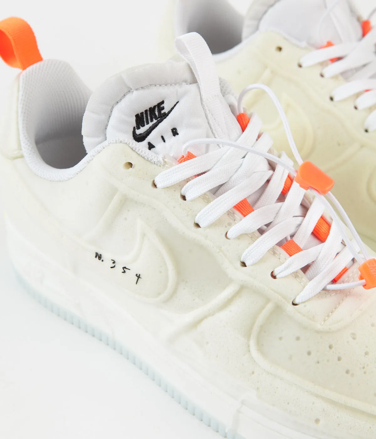 Nike Air Force 1 Experimental Shoes - White / Sail - Atomic Orange - Black