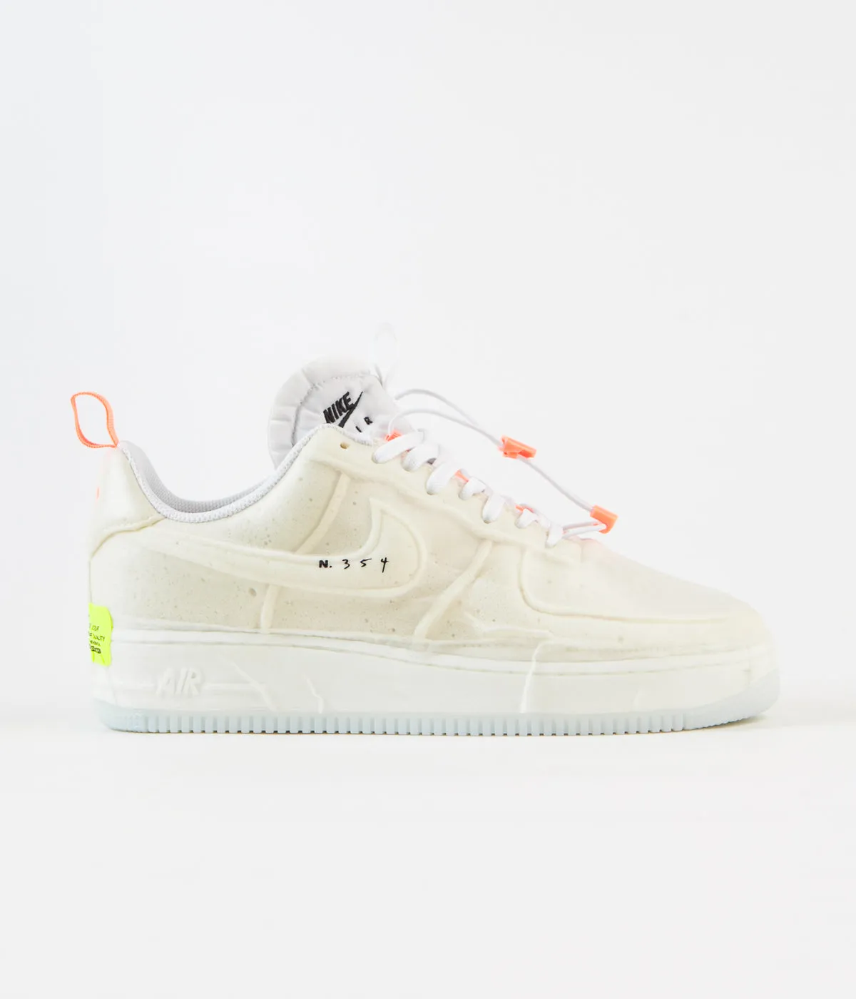 Nike Air Force 1 Experimental Shoes - White / Sail - Atomic Orange - Black