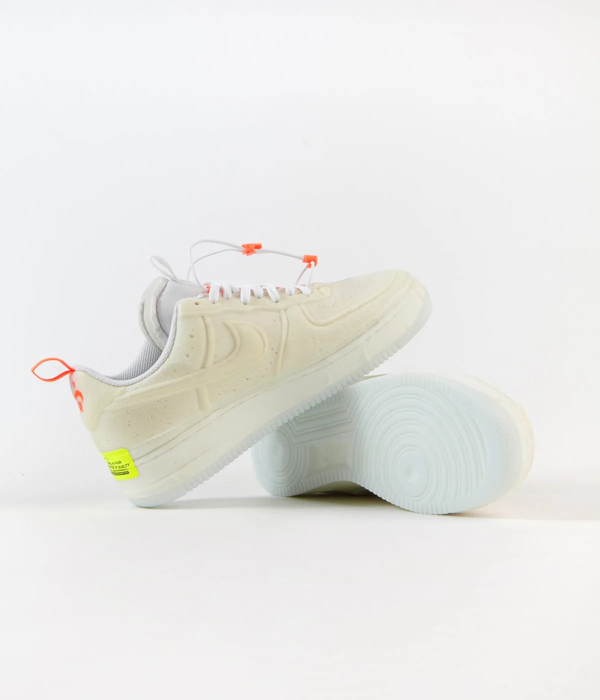 Nike Air Force 1 Experimental Shoes - White / Sail - Atomic Orange - Black