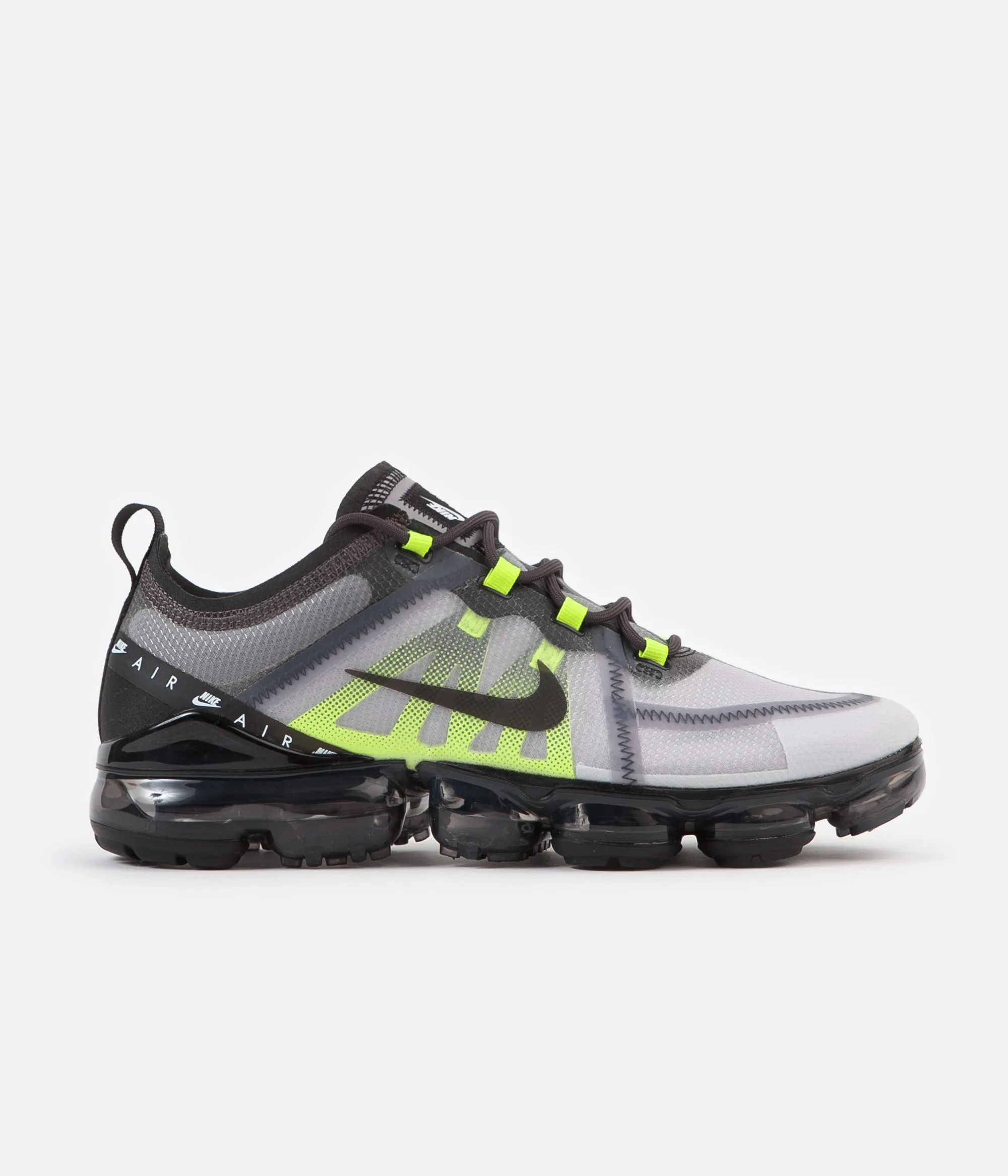 Nike Air Vapormax LX Shoes - Atmosphere Grey / Black - Thunder Grey - Volt