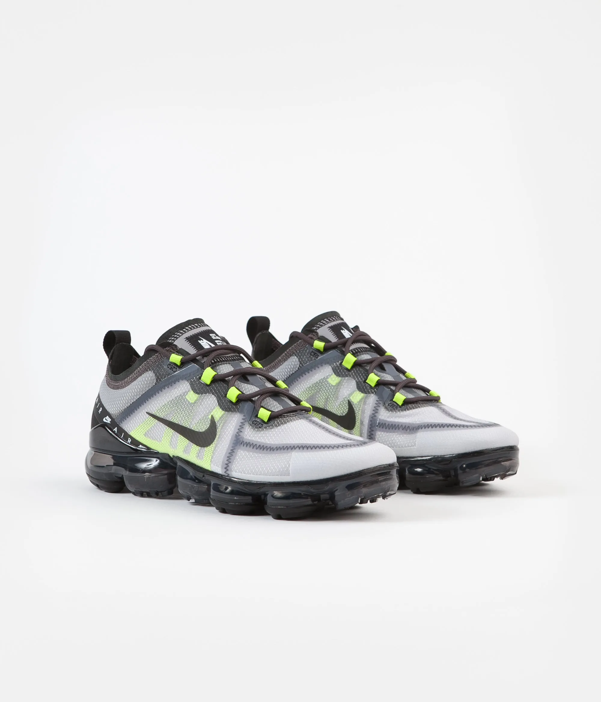 Nike Air Vapormax LX Shoes - Atmosphere Grey / Black - Thunder Grey - Volt