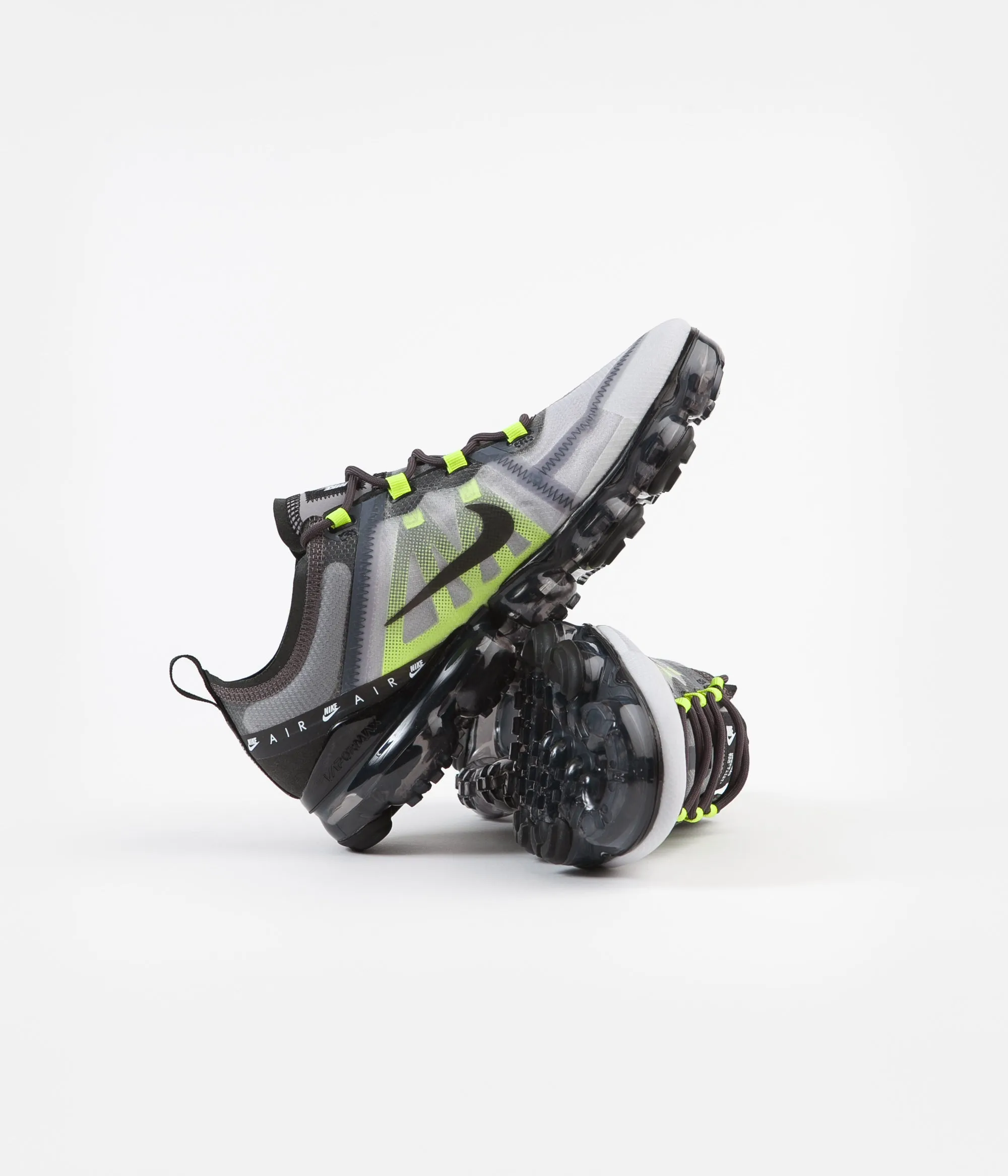 Nike Air Vapormax LX Shoes - Atmosphere Grey / Black - Thunder Grey - Volt