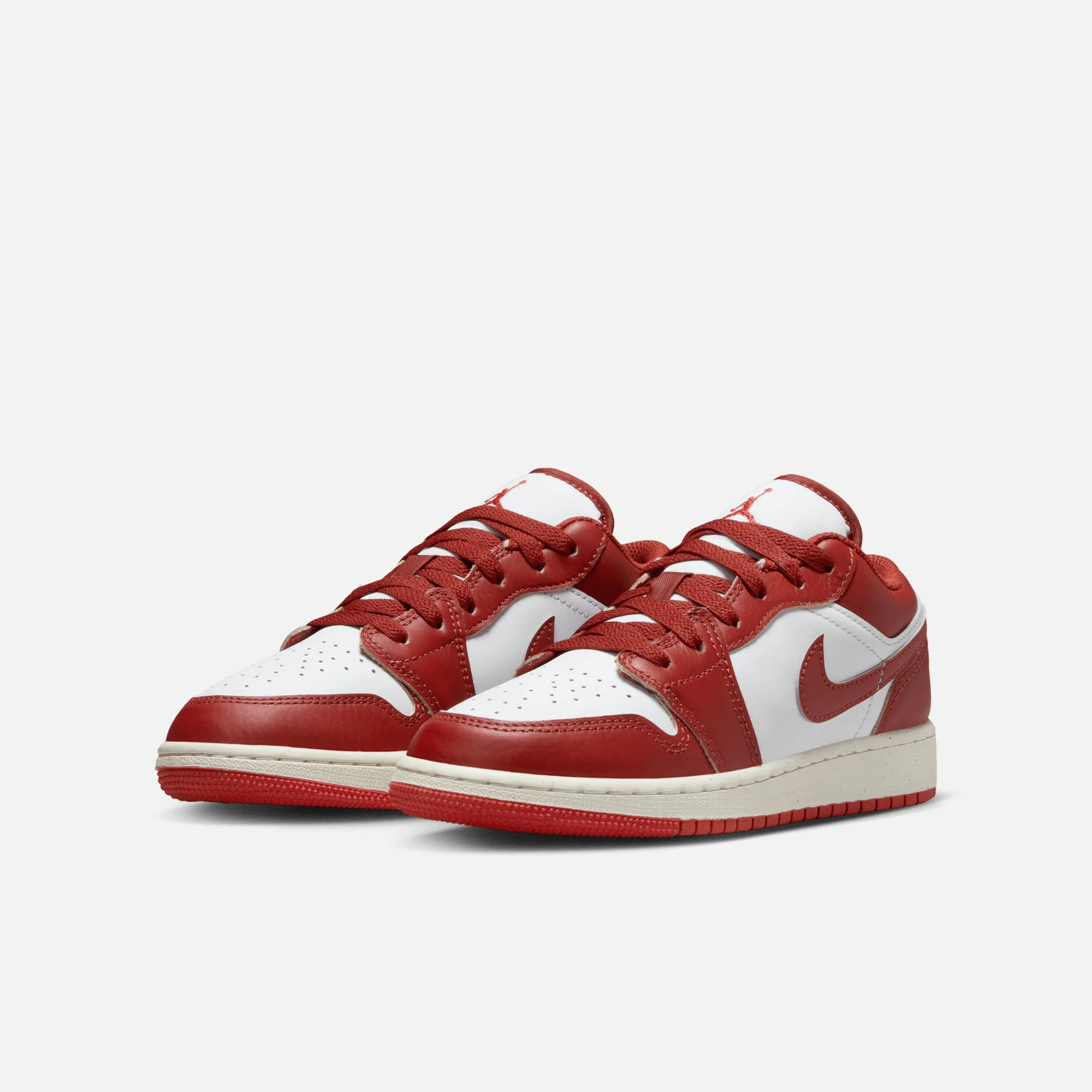 Nike Big Kids' Jordan 1 Low SE Dune Red (GS)