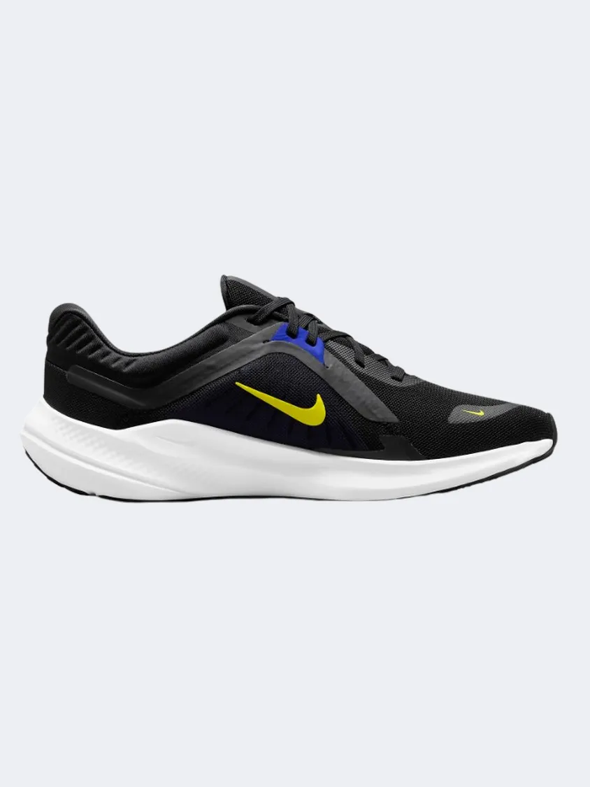 Nike Quest 5 Men Running Shoes Black/Racer Blue