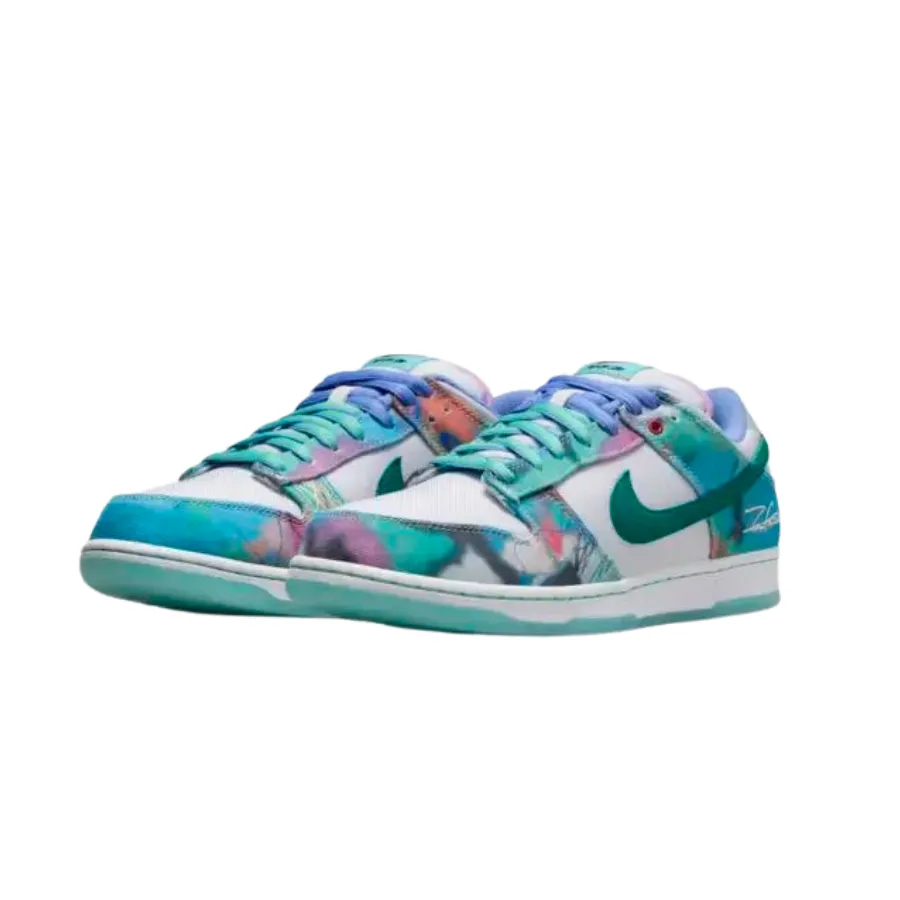 Nike SB Dunk Low Futura Laboratories Bleached Aqua Geode Teal White