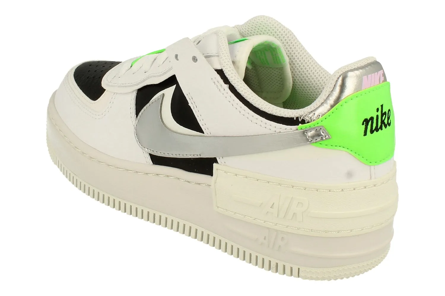 Nike Womens Air Force 1 Shadow Trainers DN8006 100