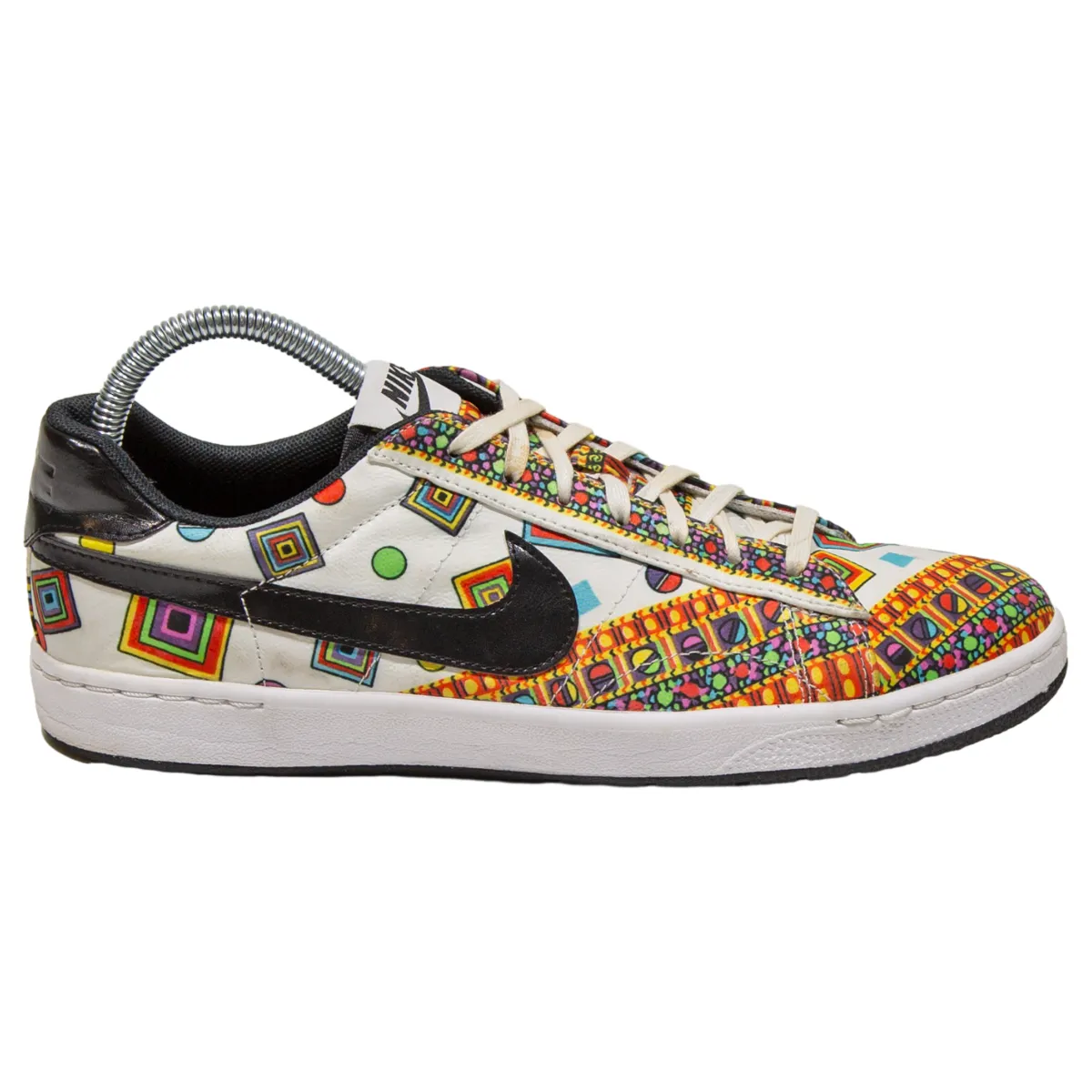 NIKE x Liberty Merlin Tennis Classic Ultra Trainers White Leather Womens UK 7