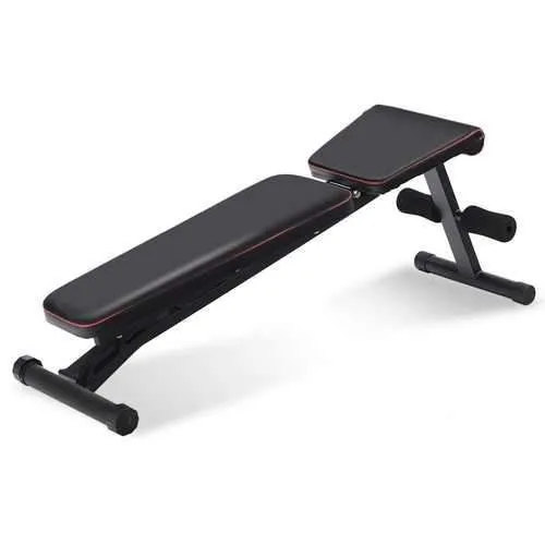 NO Assembly Needed Adjustable Foldable Exercise Bench