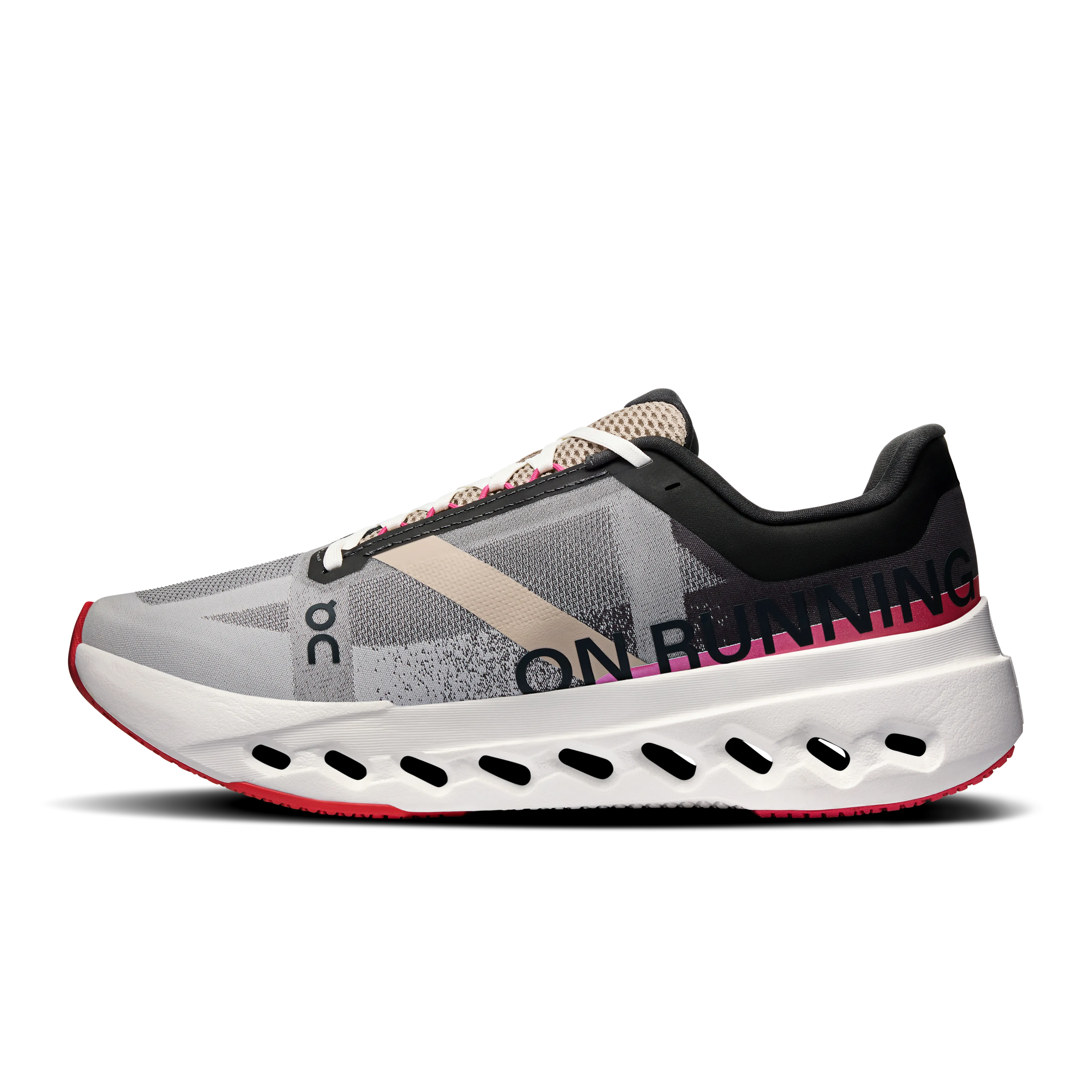 On Running Women's Cloudsurfer Next Shoes - Black / White