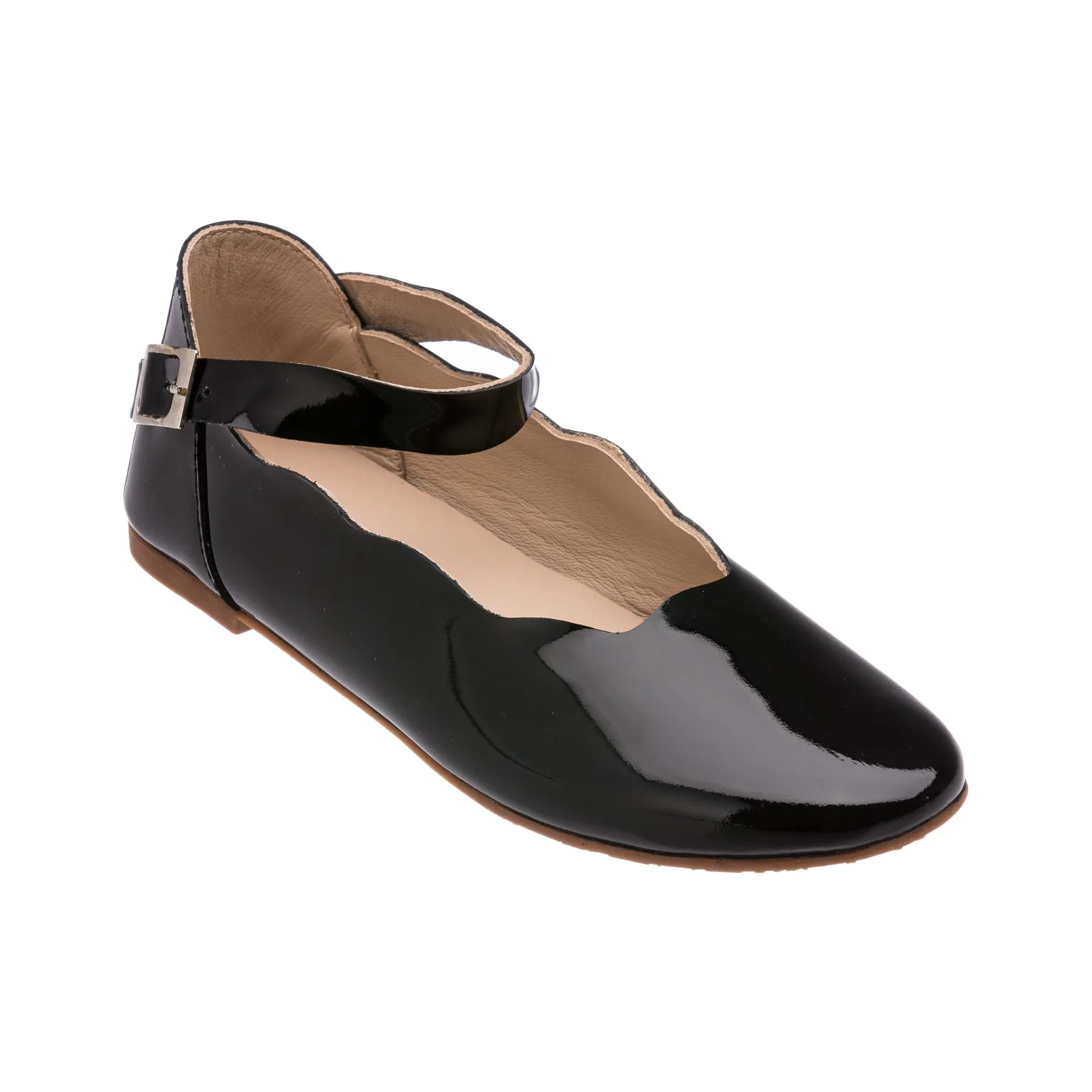 Ondina Flats Patent Black