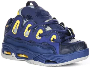 Osiris D3 2001 In Blue Yellow For Men