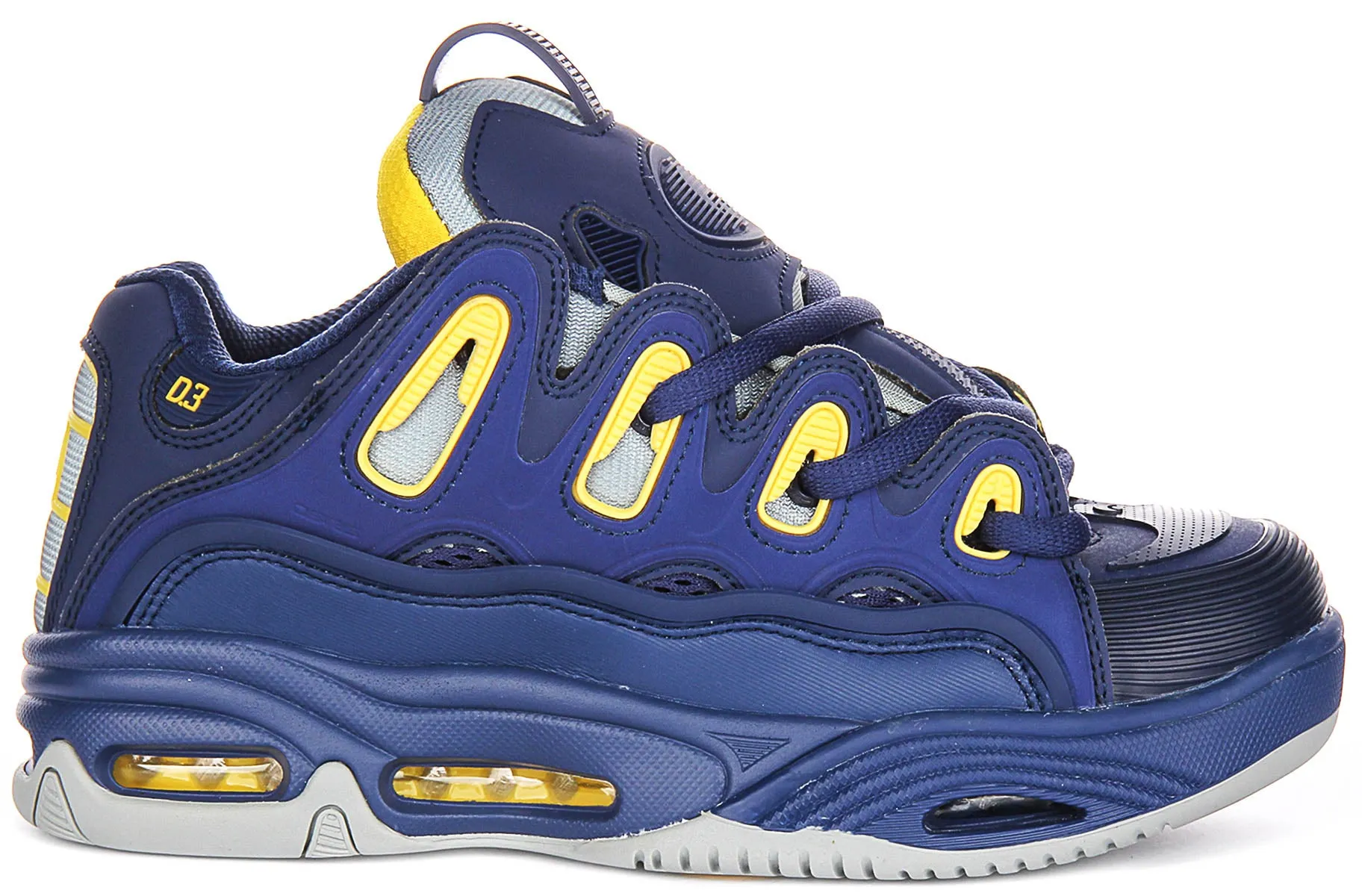 Osiris D3 2001 In Blue Yellow For Men