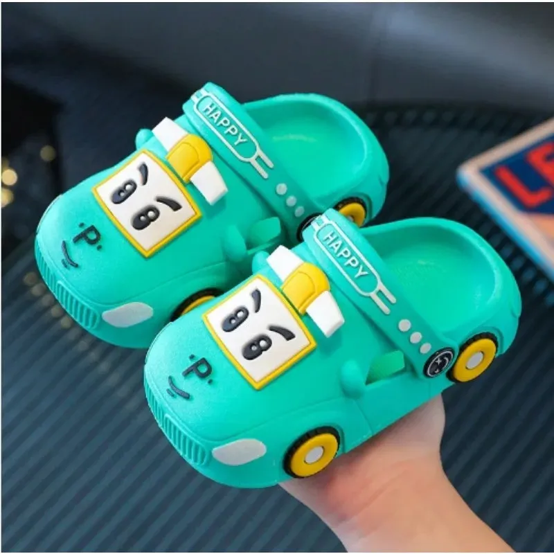 pantuflas Cartoon Child Sandals Summer New Anti slip Car Boy Slippers Lightweight Girls House Shoes Child Shoes girl shoe아기신발