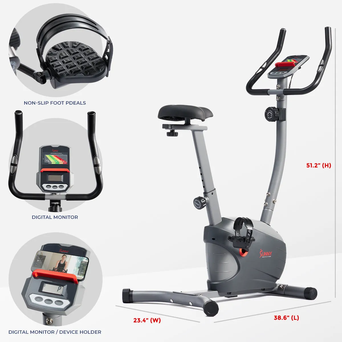 Performance Smart Upright Exercise Bike