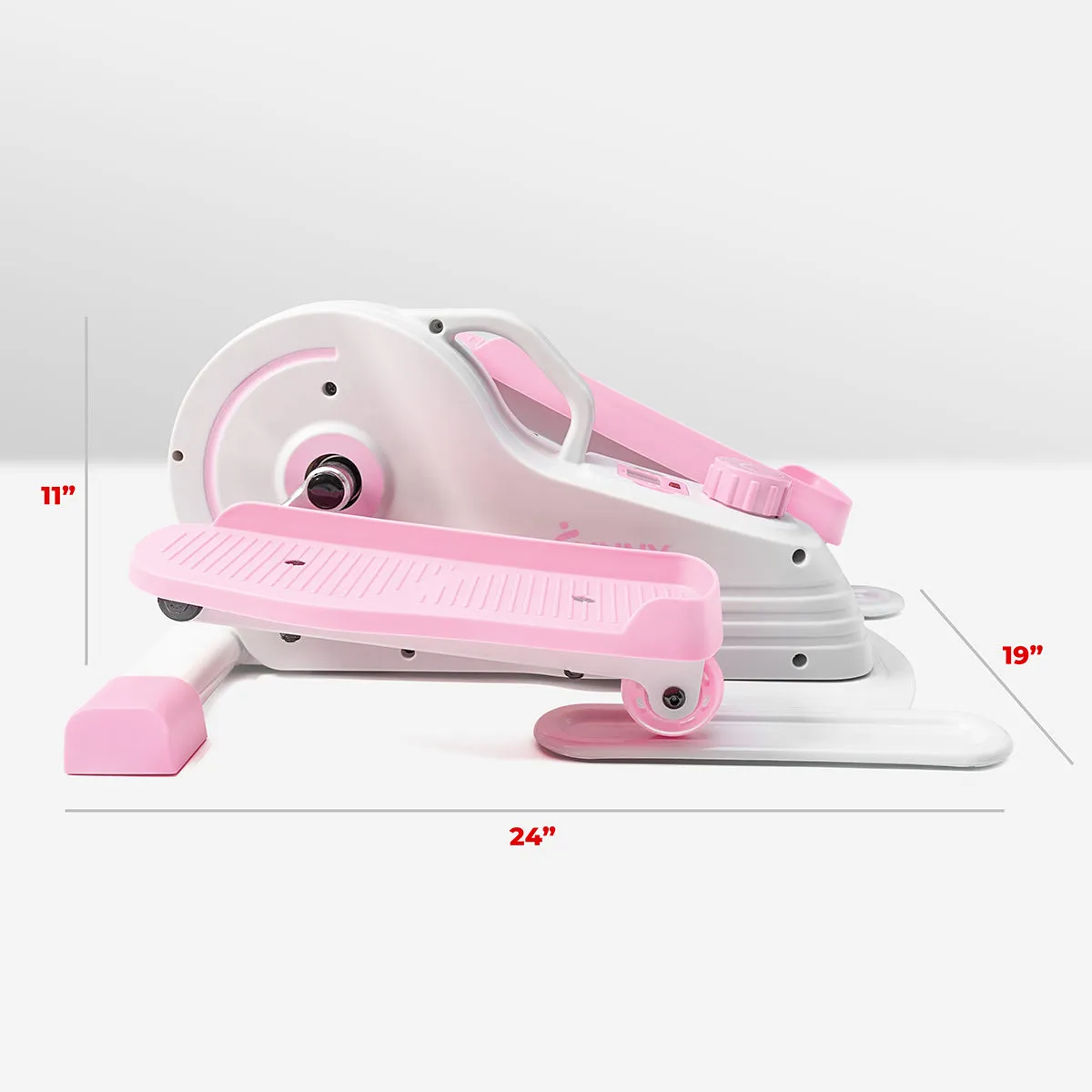 Pink Under Desk Exercise Elliptical Machine