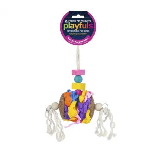 Prevue Pet Playfuls Accordian Crinkle Bird Toy