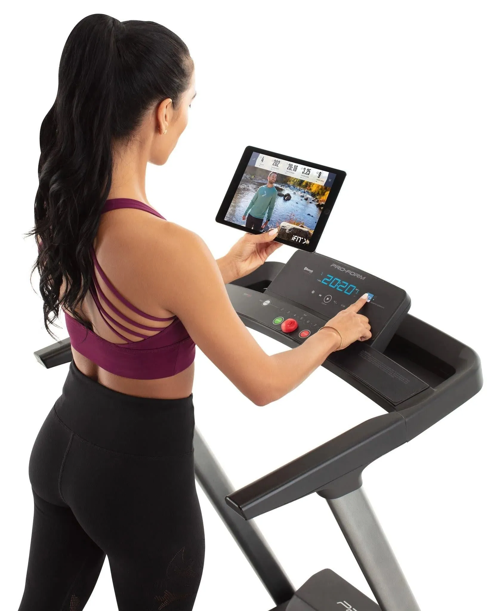 ProForm Cadence Compact 300 Folding Treadmill, Compatible with iFIT Personal Training