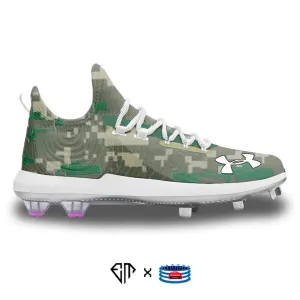 "Camo" Under Armour Harper 4 Low ST Cleats