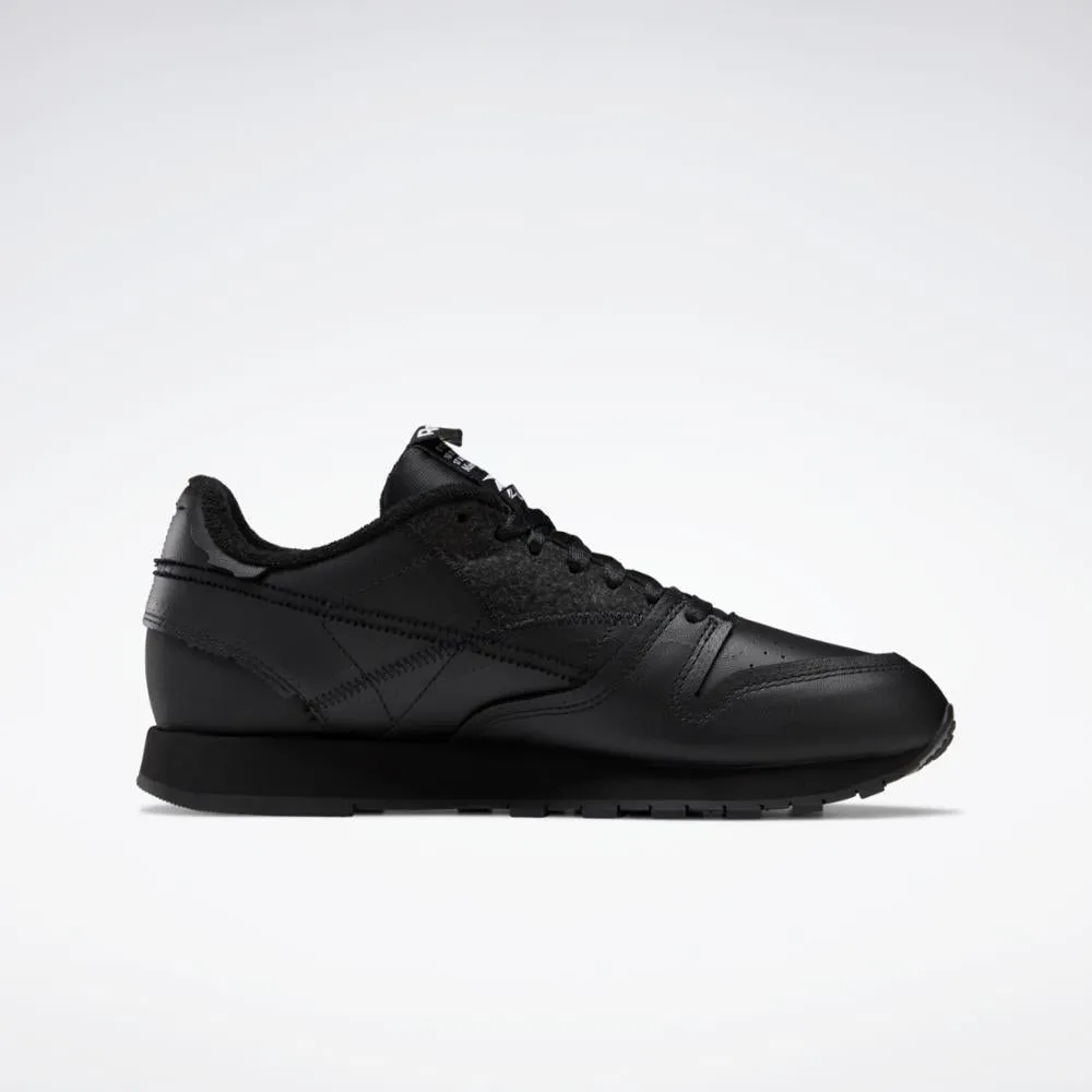 Reebok Footwear Men Maison Margiela Project 0 Classic Leather Shoes BLACK/FTWWHT/BLACK