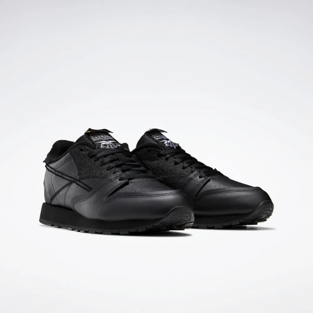 Reebok Footwear Men Maison Margiela Project 0 Classic Leather Shoes BLACK/FTWWHT/BLACK