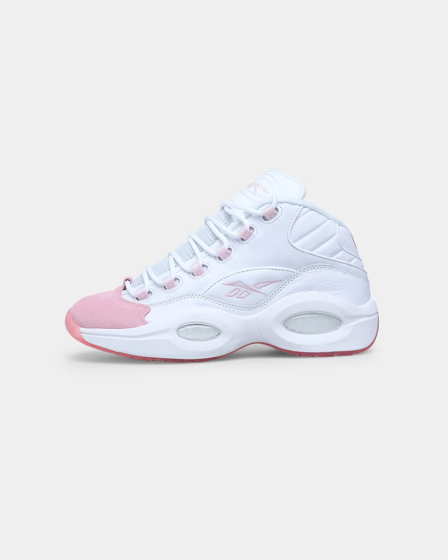 Reebok Question Mid White/Pink Glow/Porcelain Pink