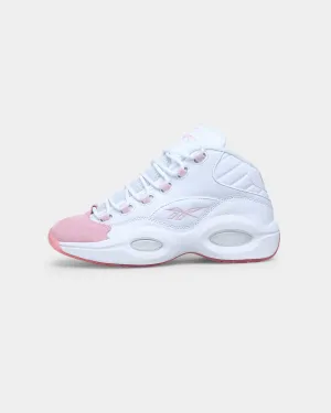 Reebok Question Mid White/Pink Glow/Porcelain Pink