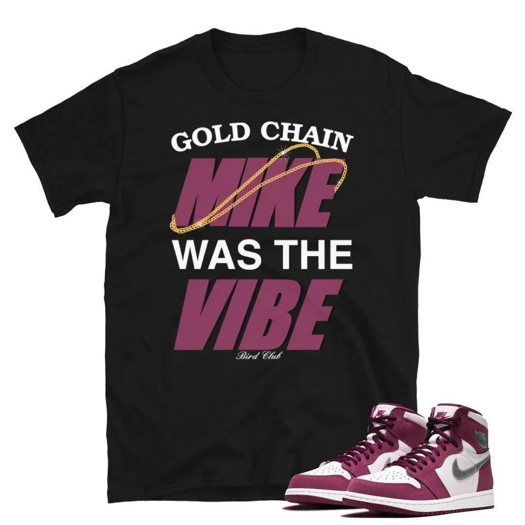 Retro 1 Bordeaux Mike Shirt