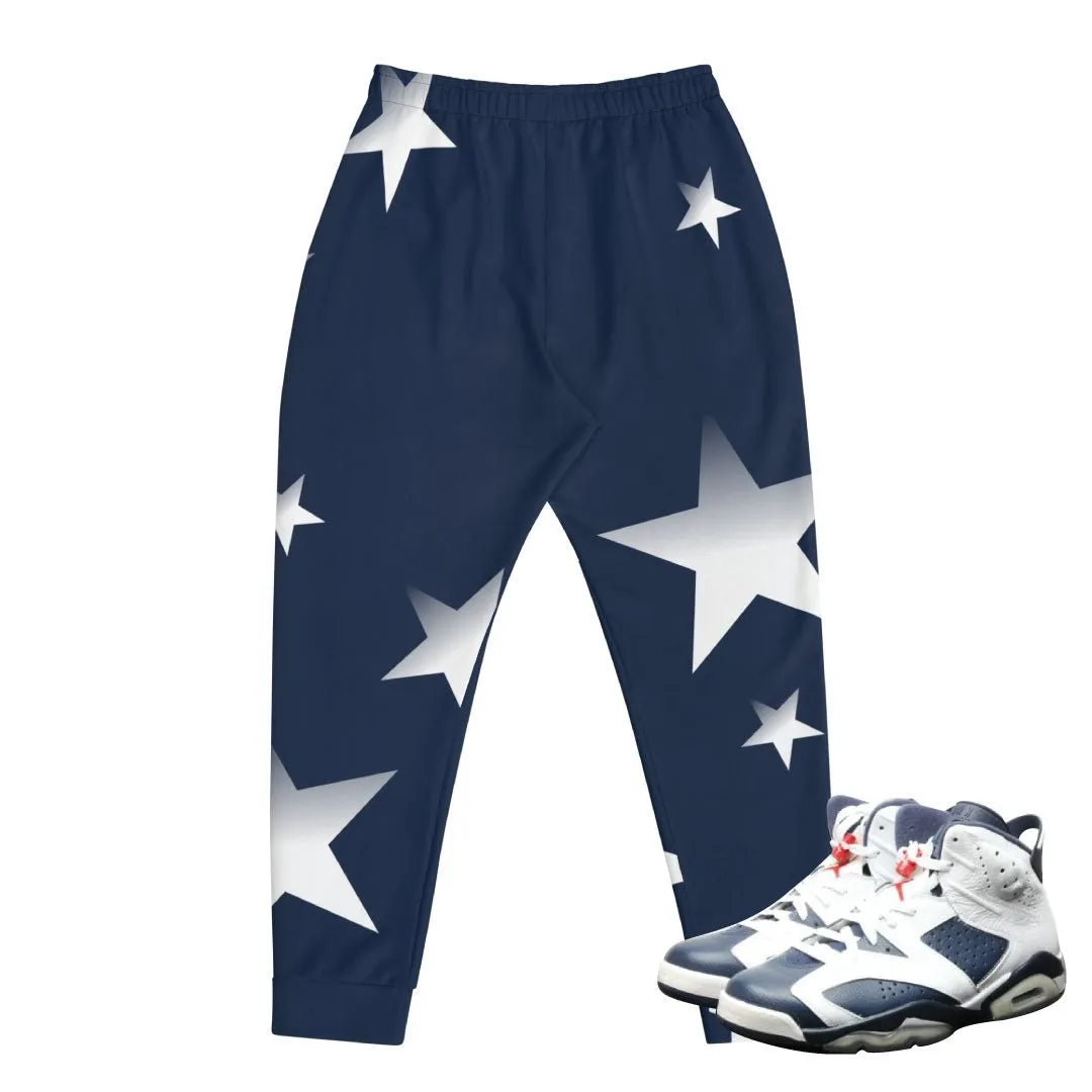 Retro 6 Olympic Dream Team Stars Joggers