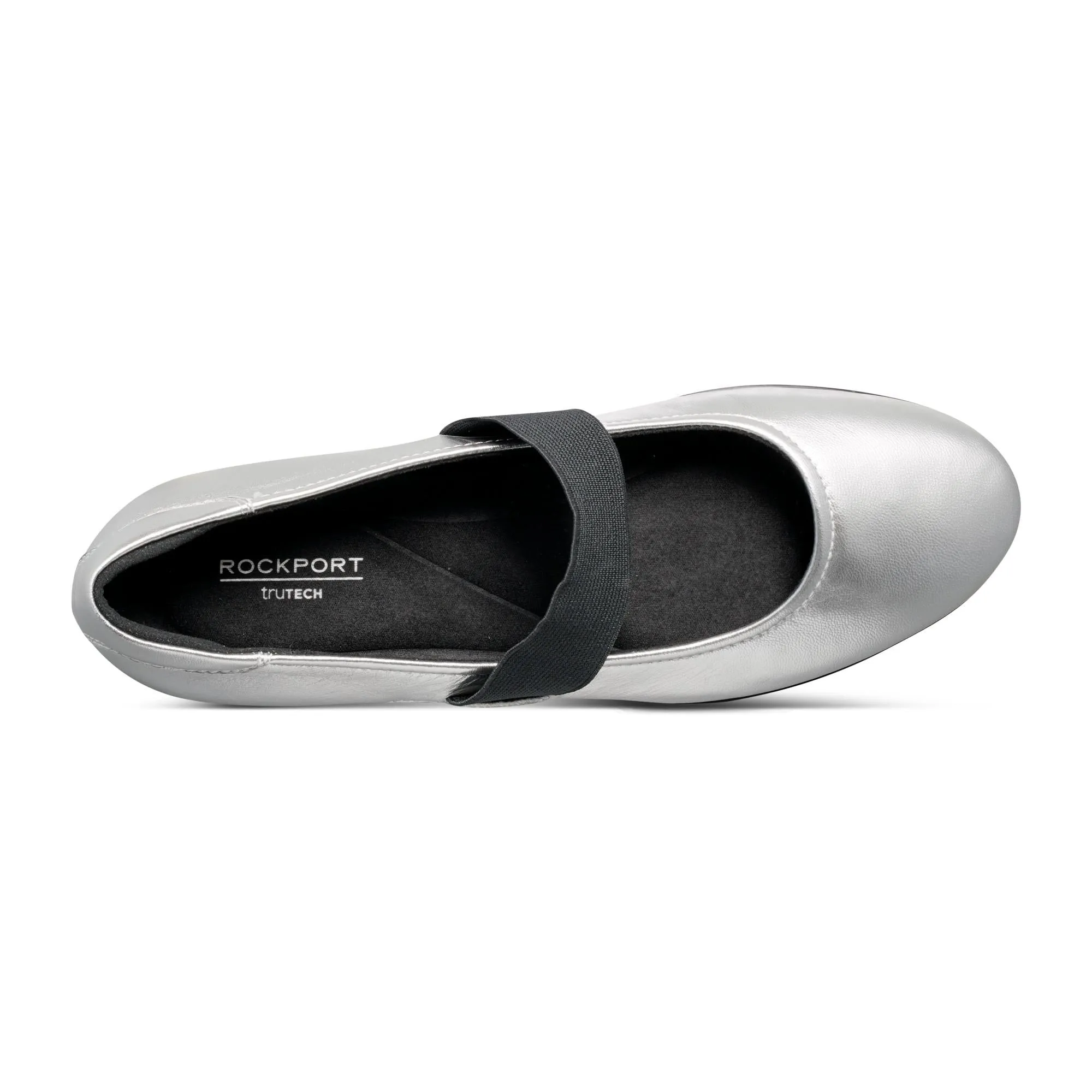 Rockport  Women's Aver2 Ballet Silver M