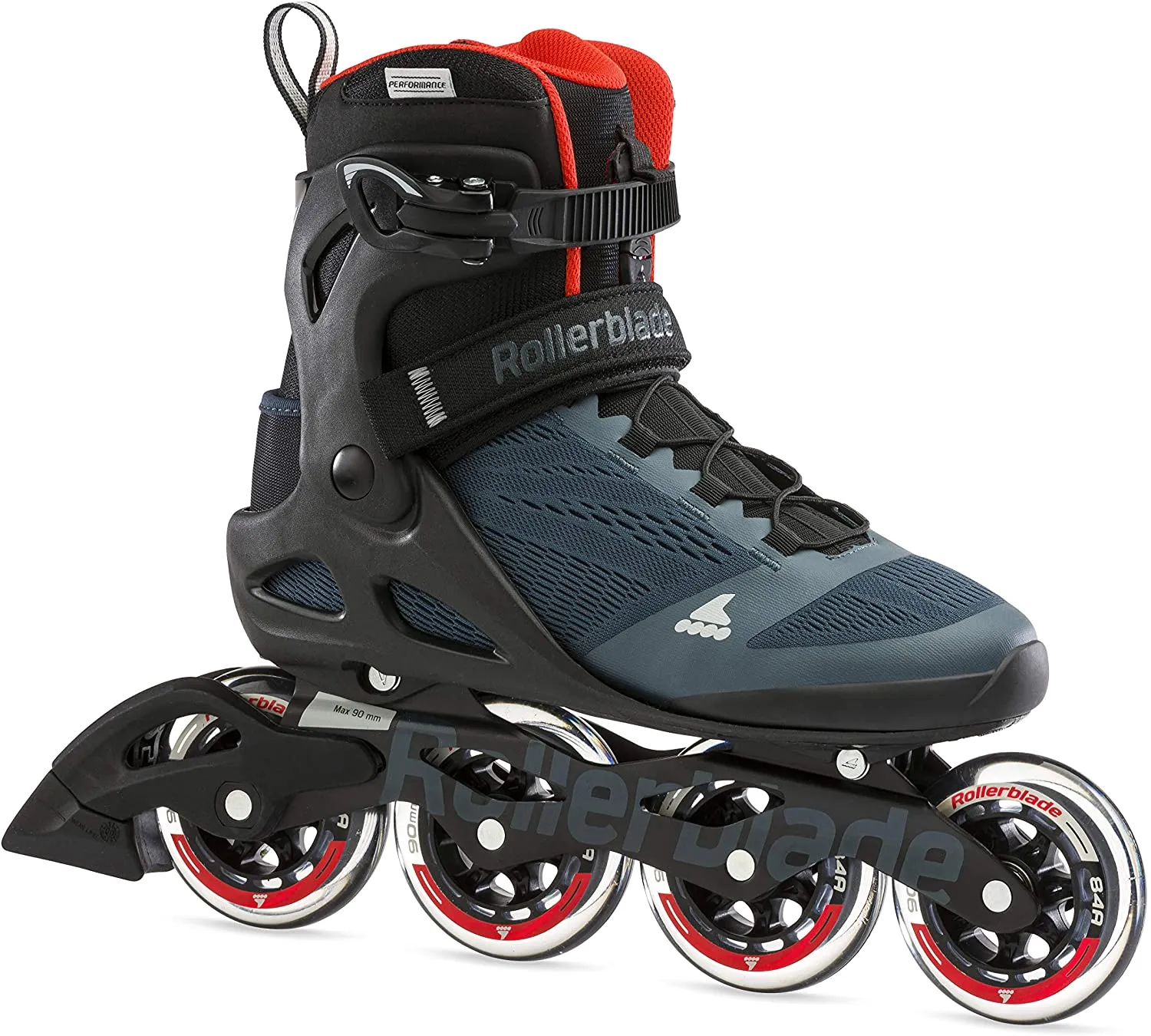 Rollerblade Macroblade 90 Orion Blue/Spicy Orange 8.5