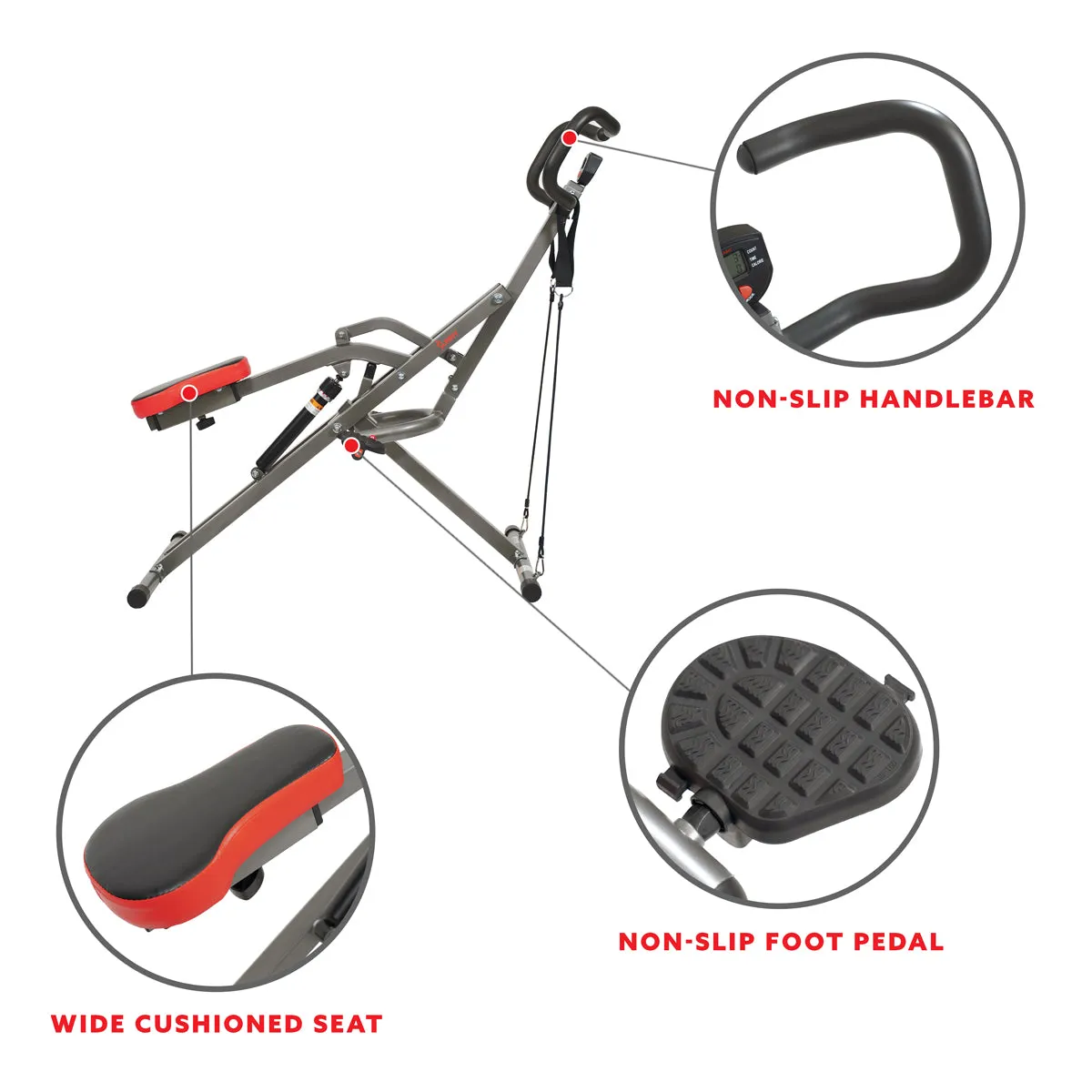 Row-N-Ride® Sunny Strength™ PRO Squat Assist Trainer