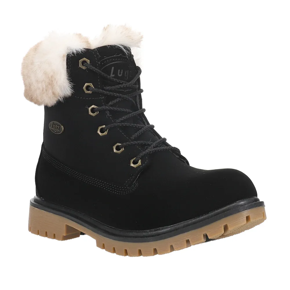 Rucker Hi Faux Fur Lace Up Boots