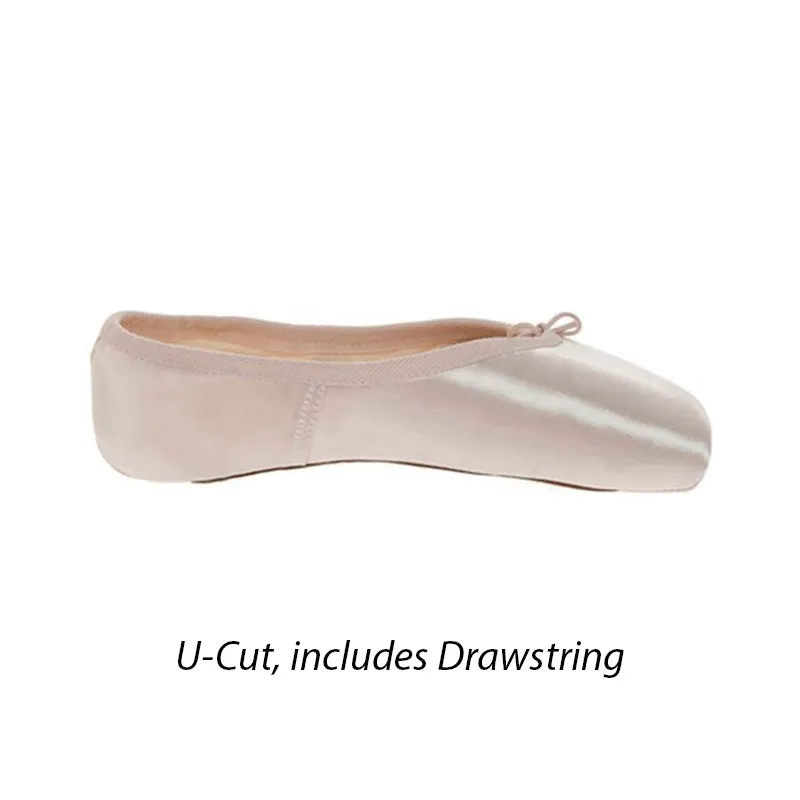 Russian Pointe Almaz U-Cut Drawstring Pointe Shoes - Flexible Medium Shank