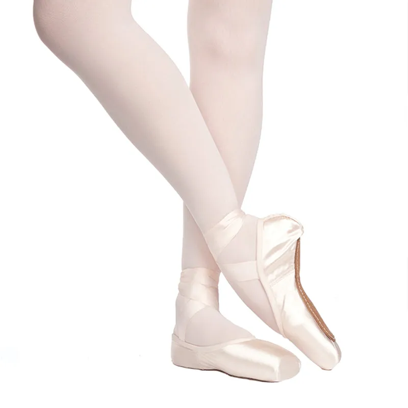 Russian Pointe Rubin U-Cut Drawstring Pointe Shoes - Flexible Soft Shank