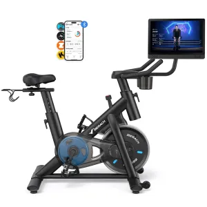 S26  Exercise Bike with HD Screen & 4-Way Seat