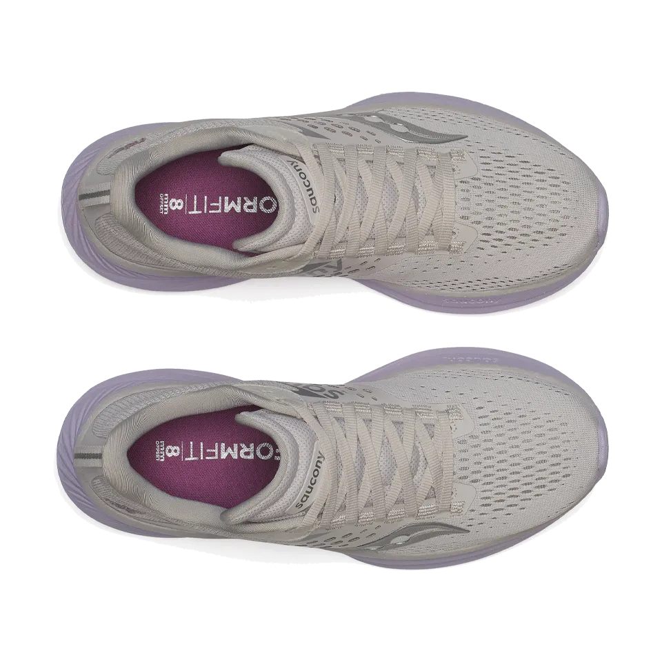 Saucony Women's Ride 17 Moon/Viola