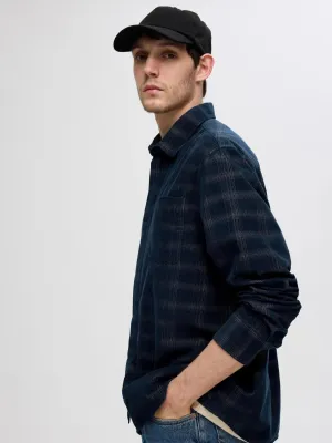 Selected Homme - Checked Cord Shirt