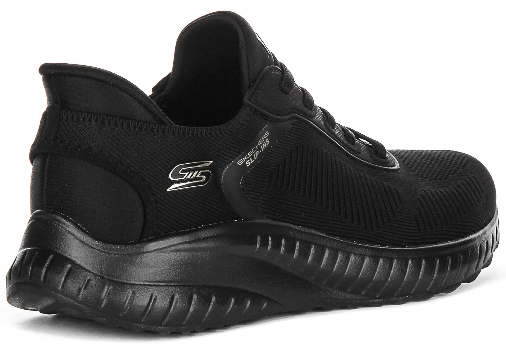 Skechers Bobs Sport Squad In Black For Women